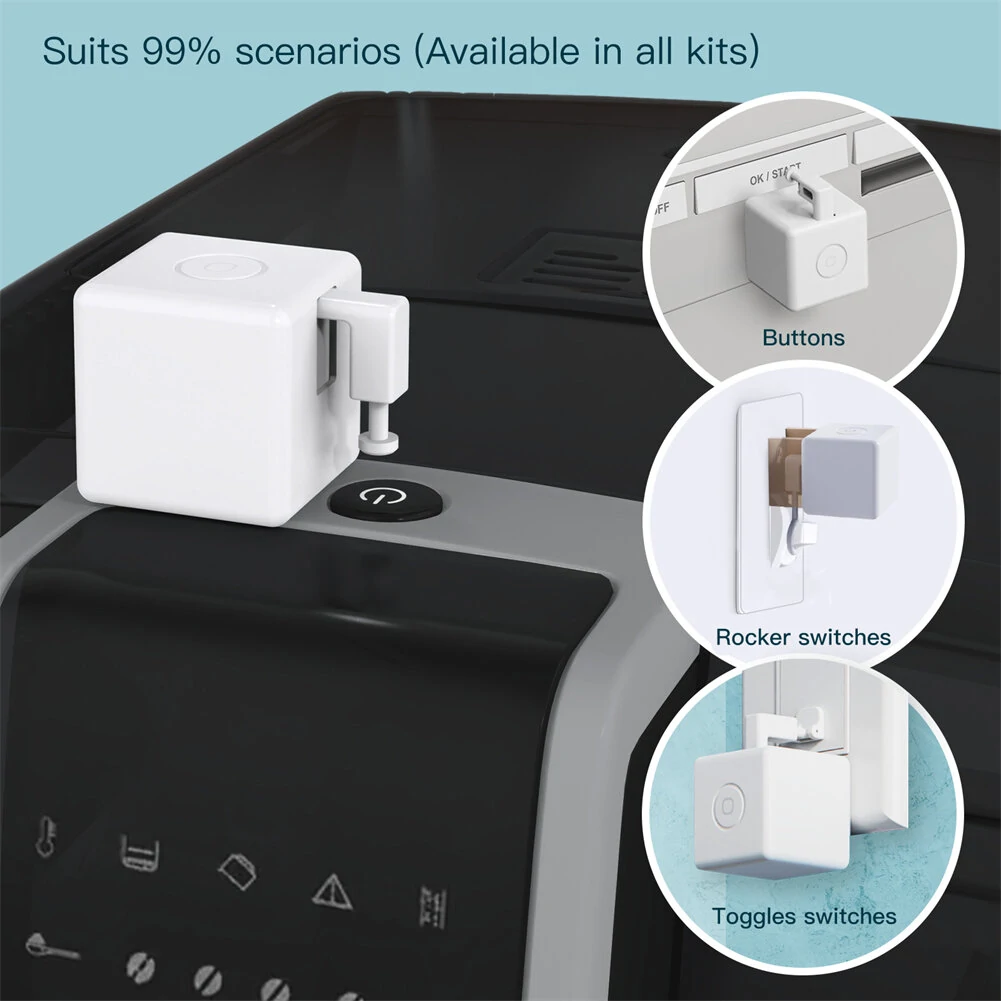 Tuya Finger Robot Switch Smart Home Bluetooth Mechanical Arms Bot Button Pusher Smart Life App Voice Control Alexa Google Home