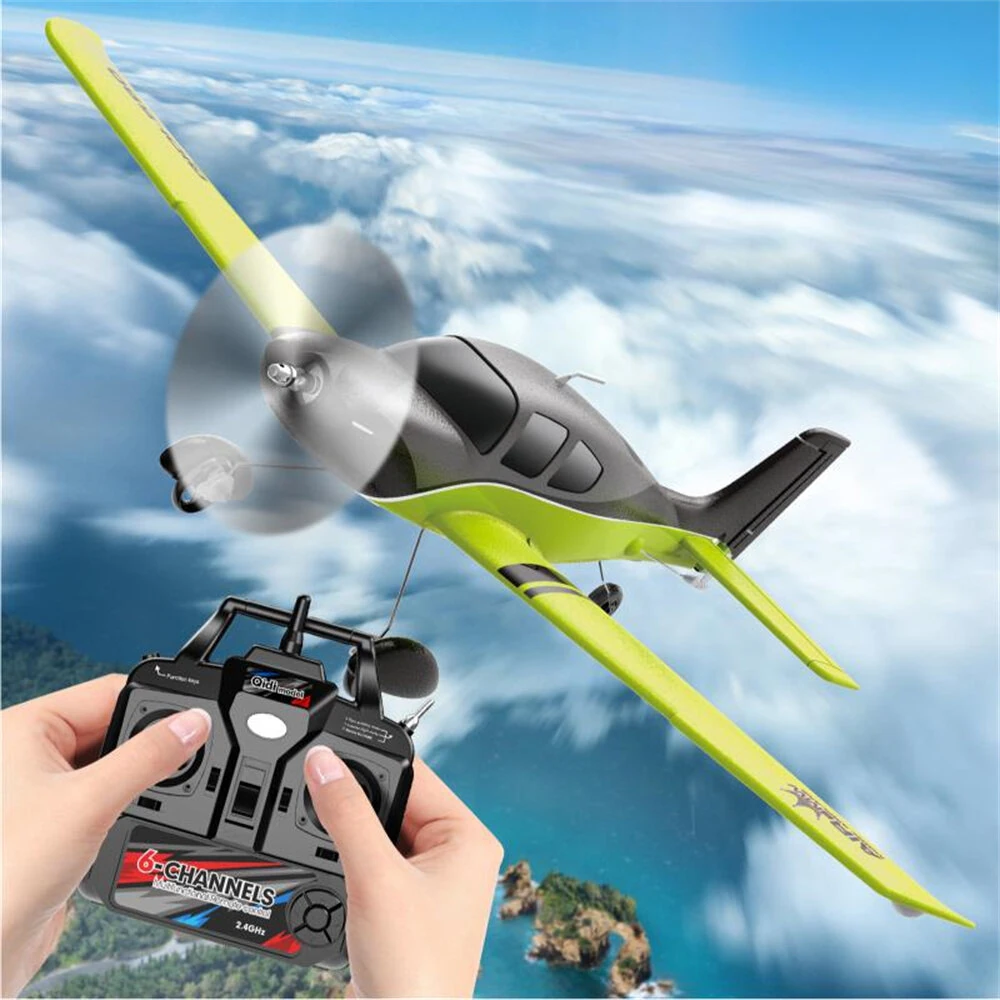 QIDI A580 Cirrus SR22 2.4G 4CH 520mm Wingspan 3D Aerobatics Brushless EPP RC Airplane Fixed Wing Glider RTF Compatible S-BUS DSM