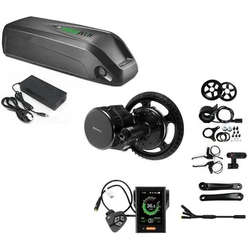 [EU Direct] BAFANG MM G340 48V 750W Mid Drive Ebike Motor Kits 42T DIY E-bike Engine Kit 48V 13Ah Lithium Battery Electric Bicycle Complete Conversion