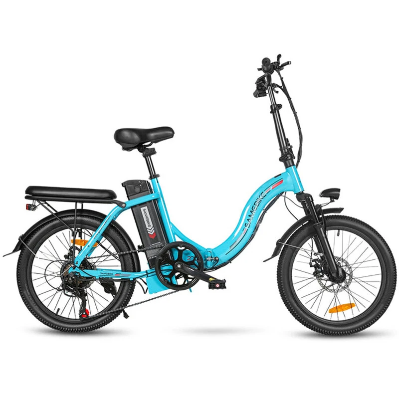 SAMEBIKE CY20 Electric Bike 36V 12AH Batteries 350W Motor 20 Inch 40KM Max Mileage 150KG Max Load Folding Electric Bicycle