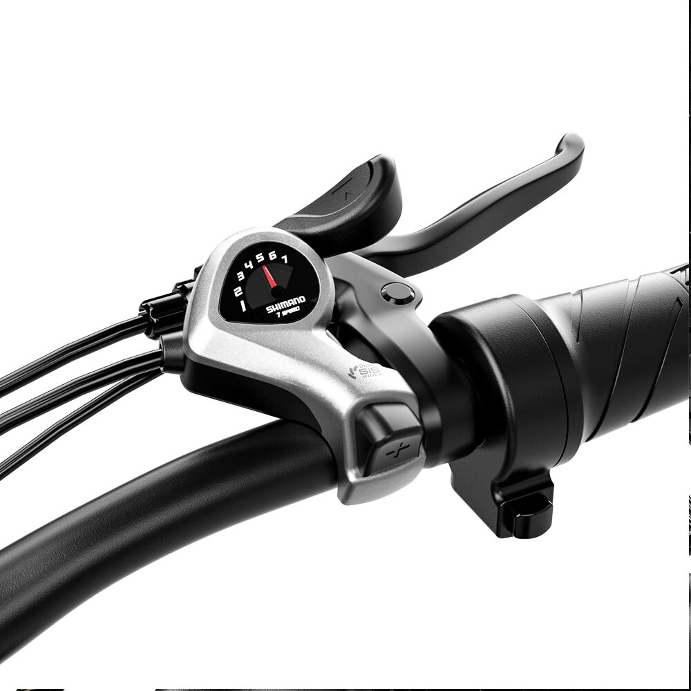 [EU Direct] Shengmilo S600 Electric Bike 48V 17.5AH SamsungBattery 1000W*2 Dual Motors 26*3.0inches Tires 90KM Max Mileage Electric Bicycle