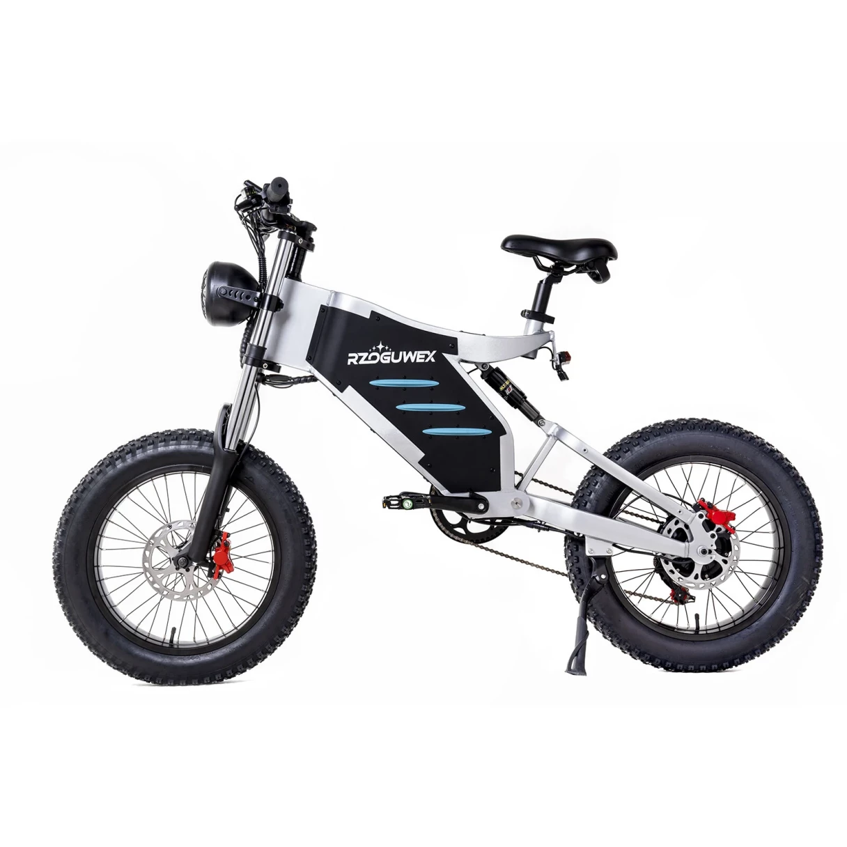 [EU DIRECT] RZOGUWEX X5 Electric Bike 48V 25AH Battery 1000W Motor 20inch Tires 50-60KM Max Mileage 200KG Max Load Electric Bicycle