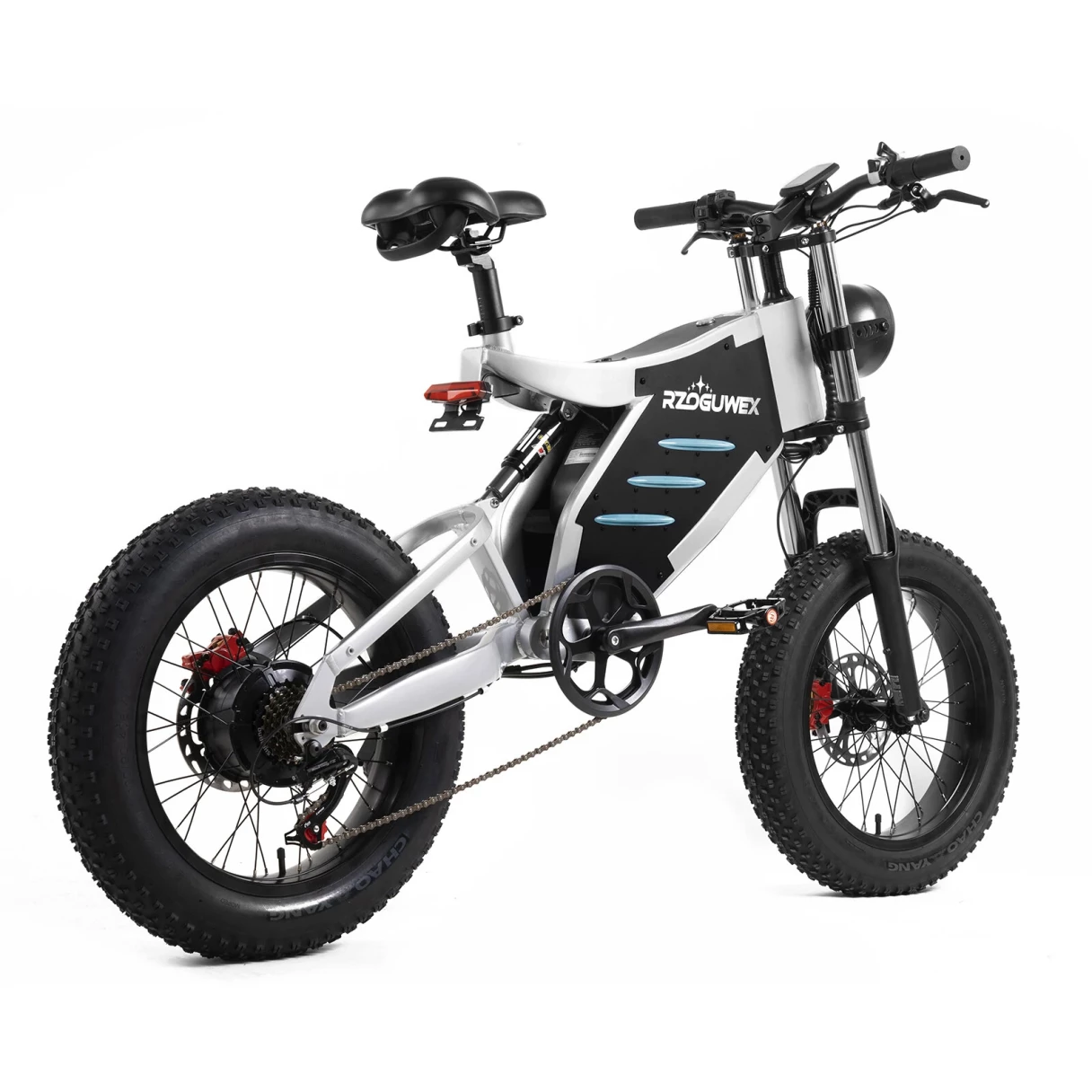 [EU DIRECT] RZOGUWEX X5 Electric Bike 48V 25AH Battery 1000W Motor 20inch Tires 50-60KM Max Mileage 200KG Max Load Electric Bicycle
