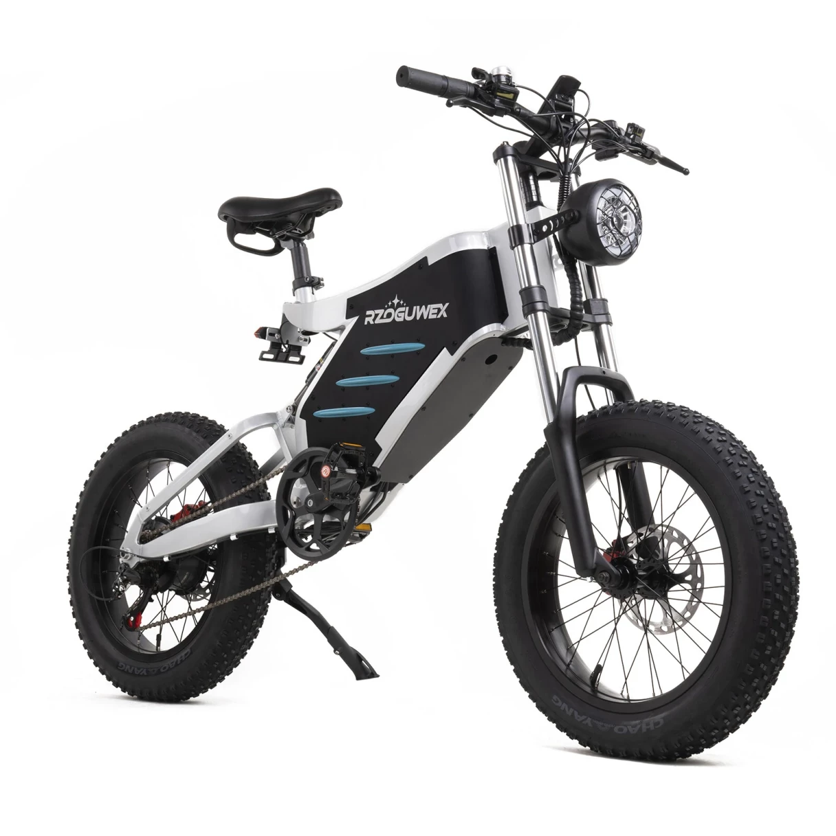 [EU DIRECT] RZOGUWEX X5 Electric Bike 48V 25AH Battery 1000W Motor 20inch Tires 50-60KM Max Mileage 200KG Max Load Electric Bicycle