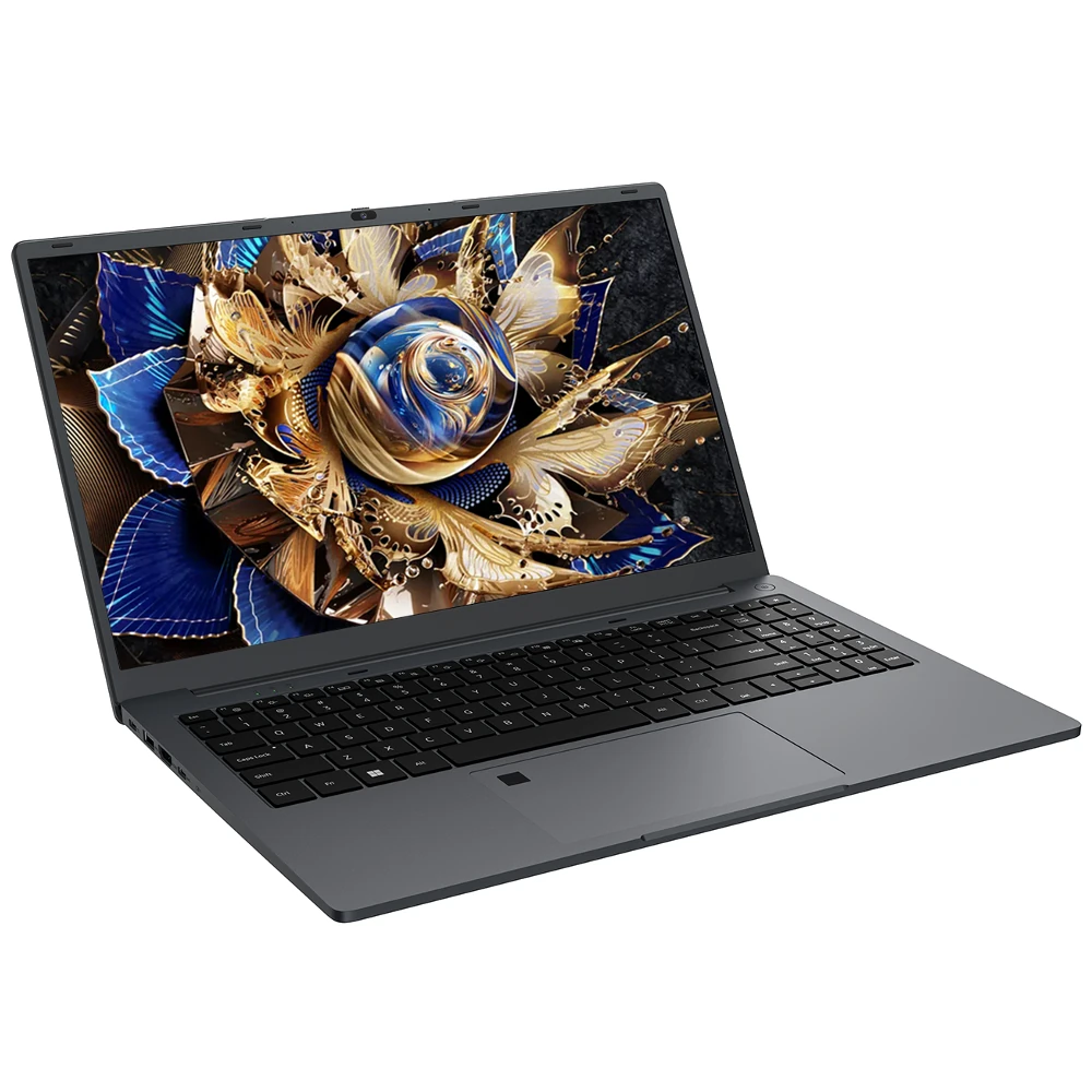 Ninkear A15 Air Laptop 15.6 Inch FHD IPS Screen AMD Ryzen 5 3500U 16GB DDR4 512GB SSD Fingerprint Unlock Backlit Keyboard 45.6 Wh Battery Narrow Bezel Notebook