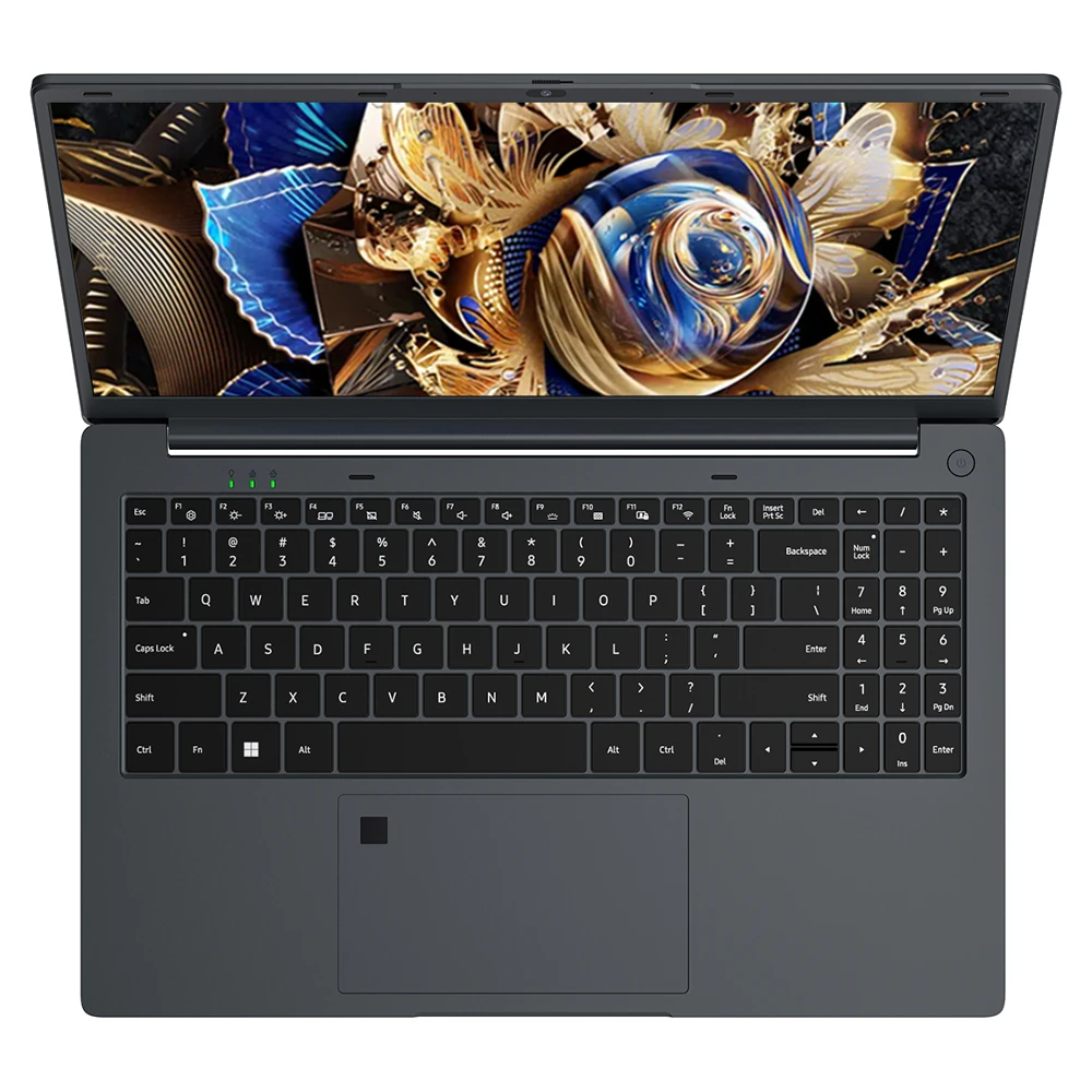 Ninkear A15 Air Laptop 15.6 Inch FHD IPS Screen AMD Ryzen 5 3500U 16GB DDR4 512GB SSD Fingerprint Unlock Backlit Keyboard 45.6 Wh Battery Narrow Bezel Notebook
