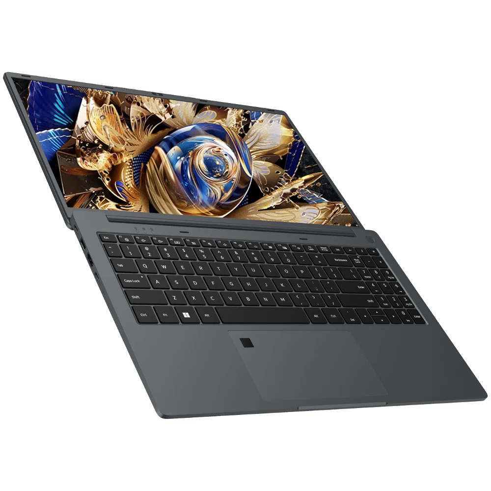 Ninkear A15 Air Laptop 15.6 Inch FHD IPS Screen AMD Ryzen 5 3500U 16GB DDR4 512GB SSD Fingerprint Unlock Backlit Keyboard 45.6 Wh Battery Narrow Bezel Notebook
