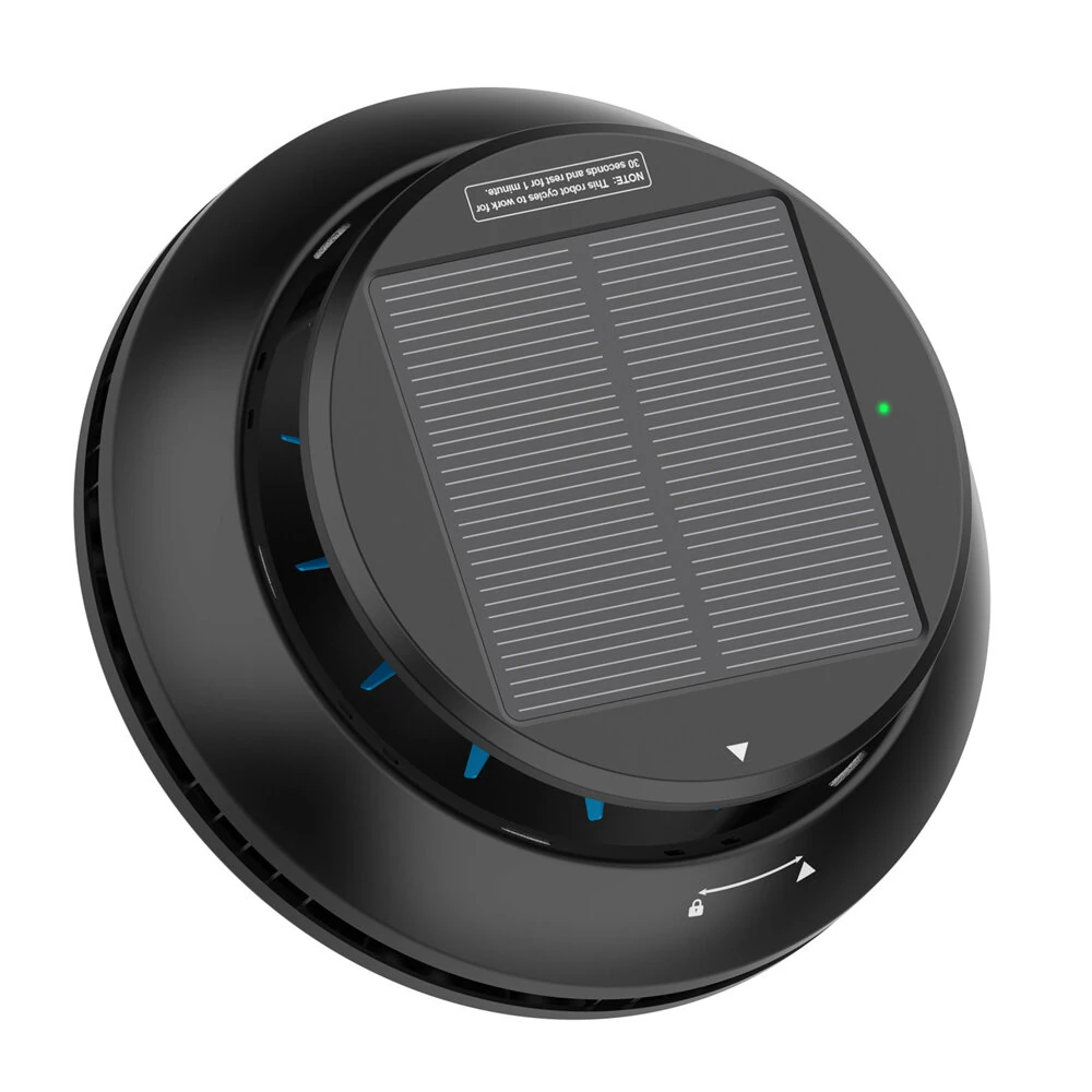 [EU Direct] INSE Y60 Solar-Powered Robotic Pool Skimmer Cordless Automatic Pool Cleaner with Dual Charging,Spot Cleaning & Self-Parking Rechargeable Robot for Above/Inground Pools