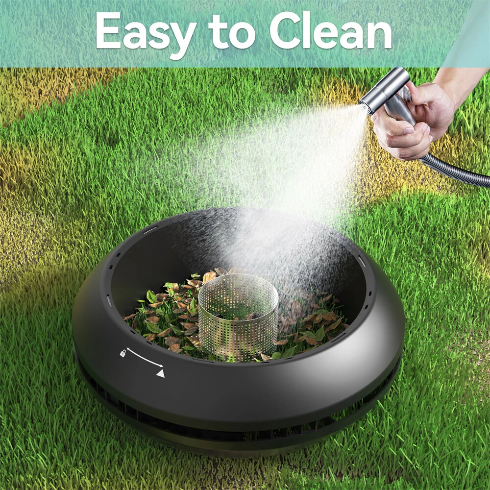 [EU Direct] INSE Y60 Solar-Powered Robotic Pool Skimmer Cordless Automatic Pool Cleaner with Dual Charging,Spot Cleaning & Self-Parking Rechargeable Robot for Above/Inground Pools
