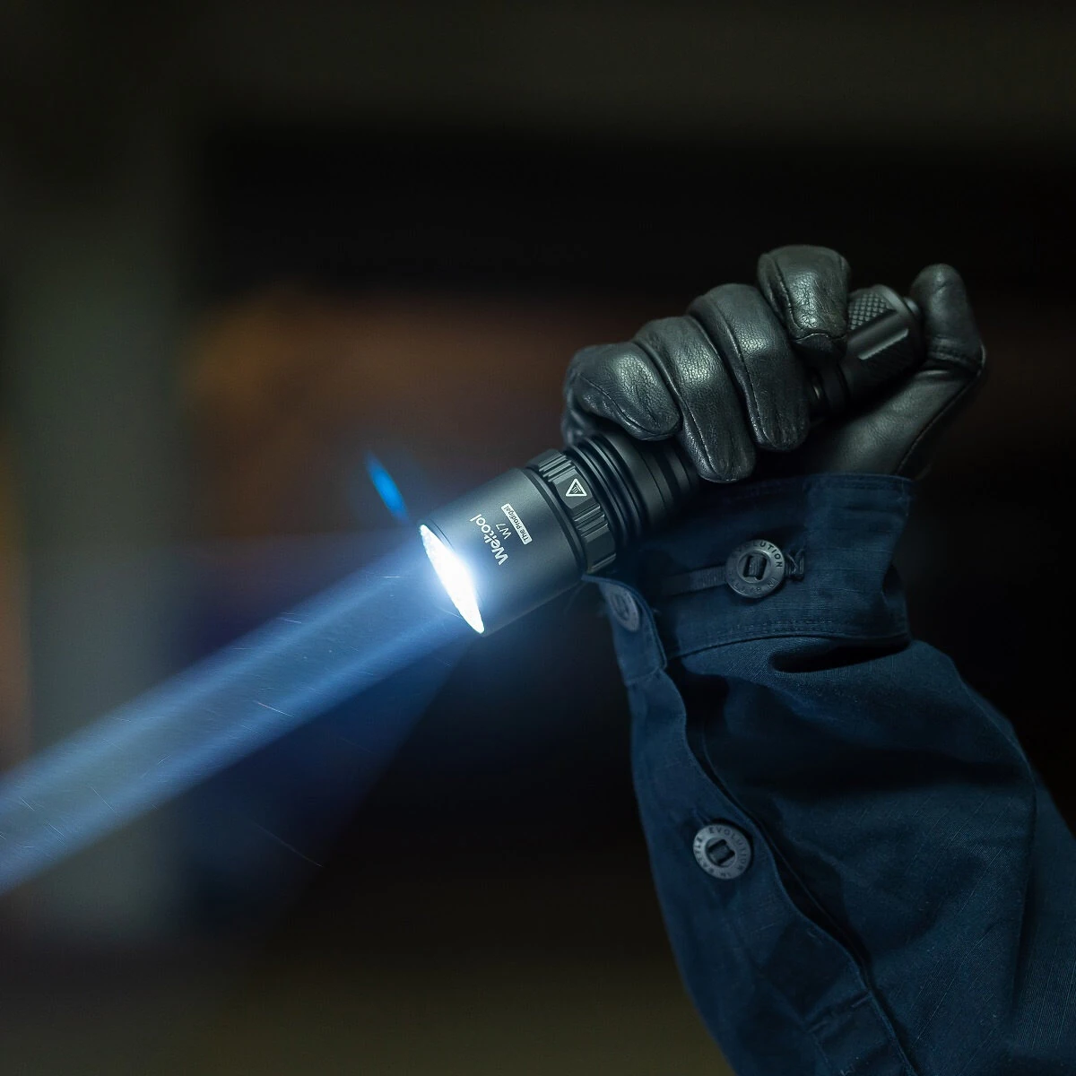 Weltool W7 The Prodigal 1788M LEP Tactical Flashlight 700LM Strong Spotlight Self Protection Rechargeable Thorwer Torch Light With 21700 Battery for Rescue Tactics Searching