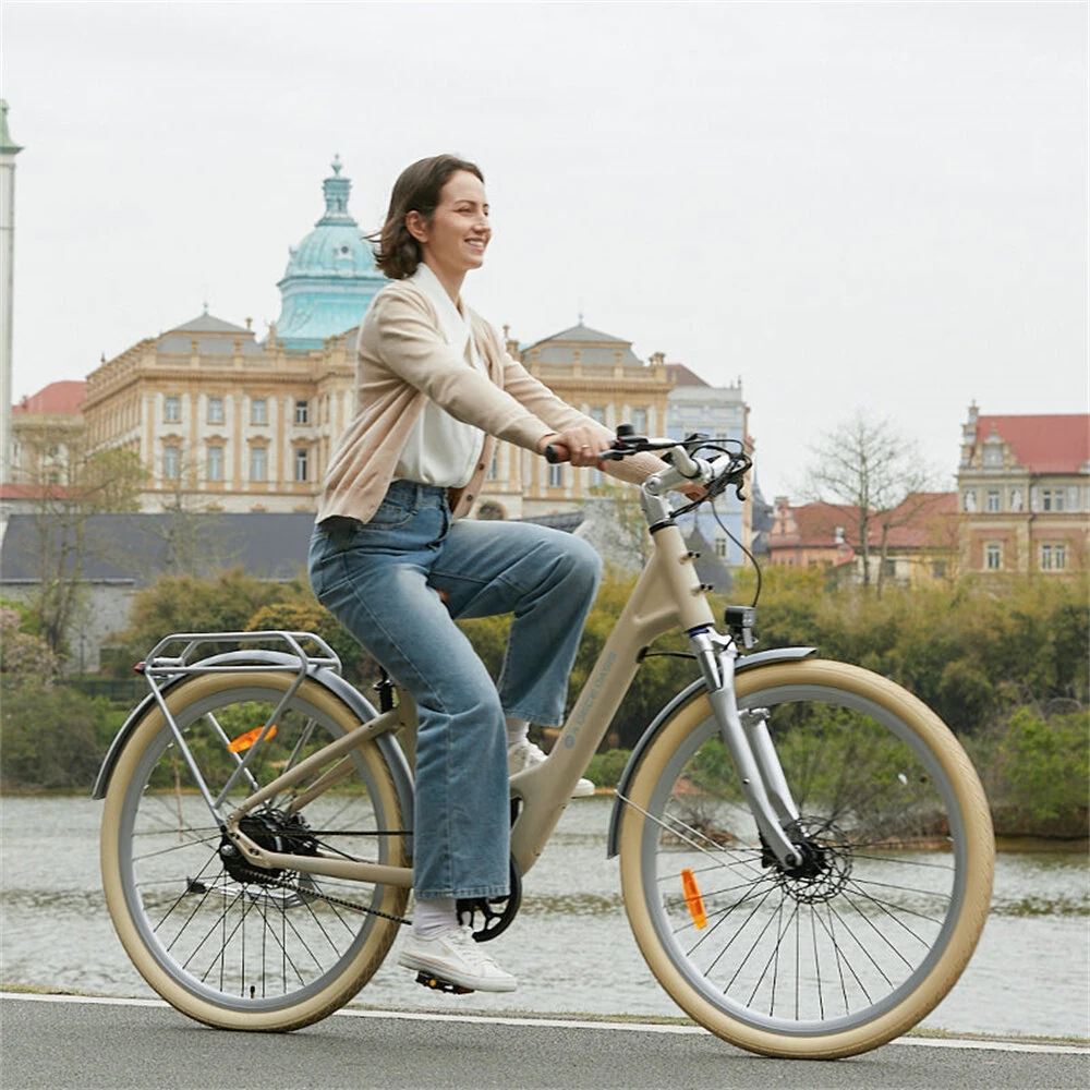[EU DIRECT] ADO AIR 28PRO Electric Bike 36V 9.6AH Battery 250W  Motor BAFANG Automatic Internal Gear Hub 28inches Tires Torque Sensor 100KM Mileage Range Max Load 120KG Electric Bicycle