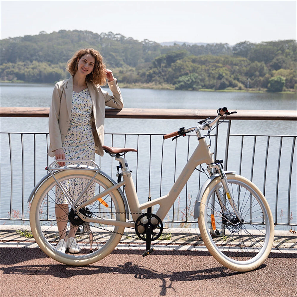 [EU DIRECT] ADO AIR 28PRO Electric Bike 36V 9.6AH Battery 250W  Motor BAFANG Automatic Internal Gear Hub 28inches Tires Torque Sensor 100KM Mileage Range Max Load 120KG Electric Bicycle