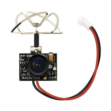 Eachine TX02 FPV Transmitter NTSC Super Mini AIO 5.8G 40CH 200mW VTX 600TVL 1/4 Cmos Camera for RC Drone