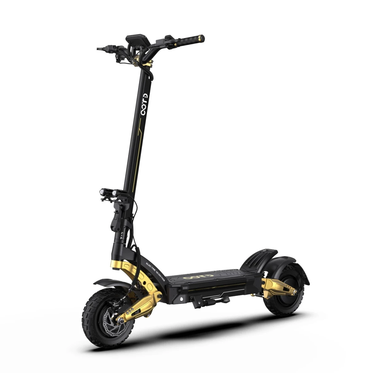 [EU Direct] OOTD S30 Electric Scooter 52V 23.4AH Battery 1200W*2 Dual Motors 10inch Tires 60KM Max Mileage 120KG Max Load Folding E-Scooter