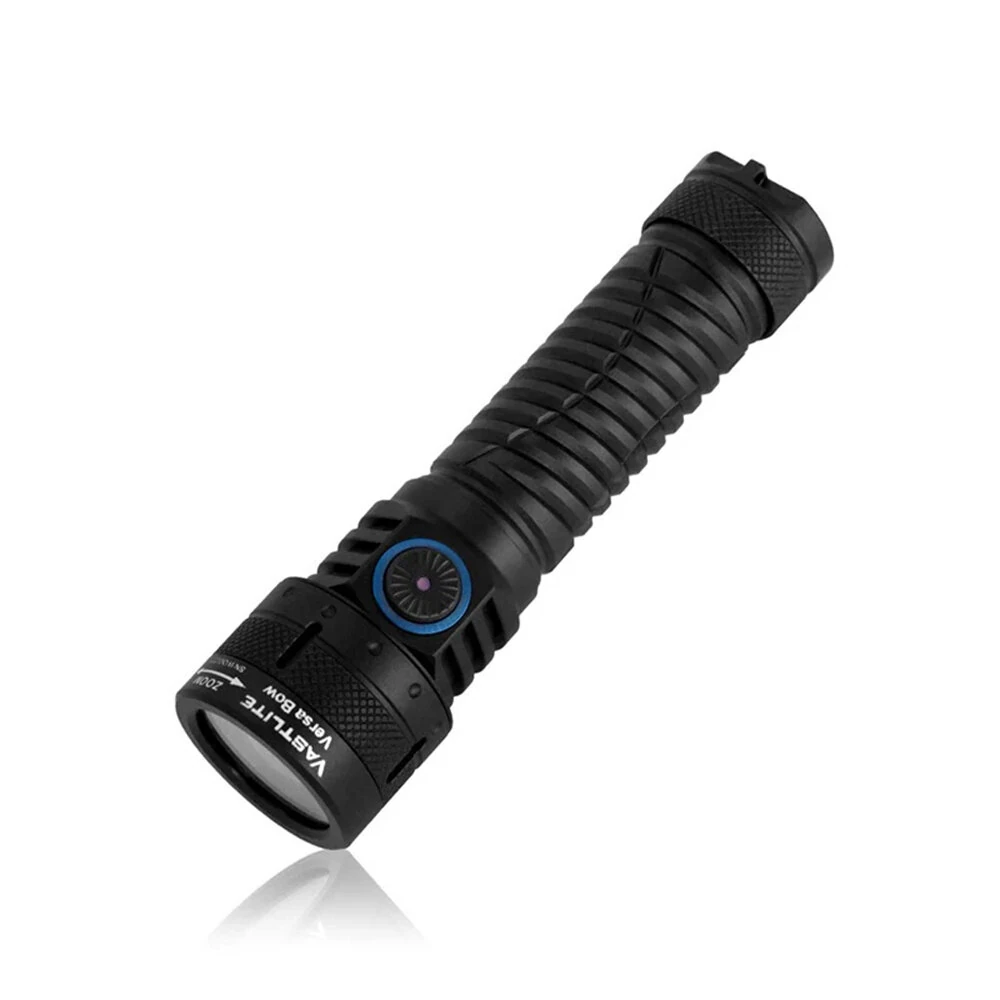 Vastlite Versa Bow 1200M Zoom LEP Flashlight 400LM Rechargeable 21700 Thrower Flashlights Camping Portable Outdoor Long Distance Strong Spotlinght LED Torch