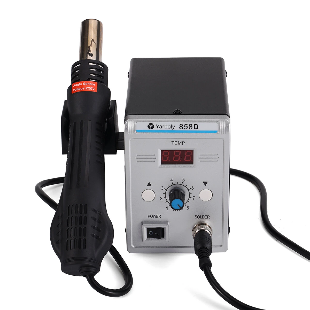 Hot Air Gun 858D BGA Rework Solder Station Heat Gun 220V 700W Hair Dryer For Soldering SMD SMT Welding Repair Tool