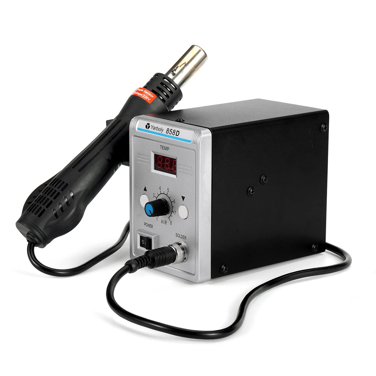Hot Air Gun 858D BGA Rework Solder Station Heat Gun 220V 700W Hair Dryer For Soldering SMD SMT Welding Repair Tool
