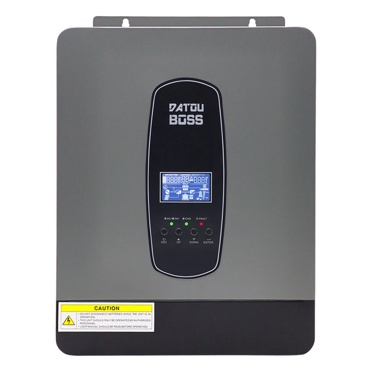 [EU Direct] DATOUBOSS 3000W/6200W Pure Sine Wave Hybrid Inverter 24V/48V DC To 230V AC Off Grid Inverter With 100A MPPT Solar Controller LCD Display Remote Control For Lead-acid Batteries And Lithium Batteries