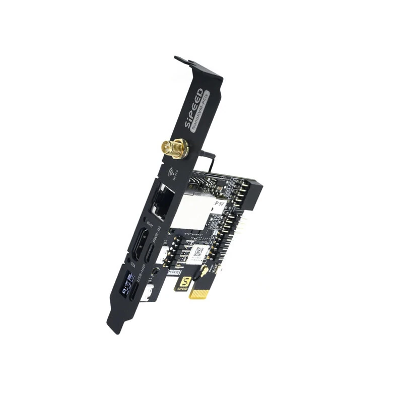 Sipeed NanoKVM PCIe SG2002 Remote Server Control 1080P 60fps RISC-V Core Silent Fanless Ethernet WiFi Module