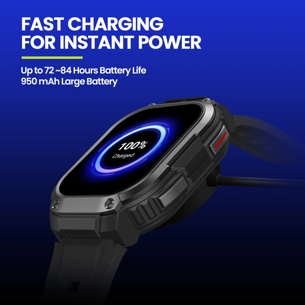 Zeblaze Thors SQ 4G GPS 2.13 inch AMOLED Google Play 2GB+16GB Front Camera Google Maps Android 8.1 Smart Watch Phone