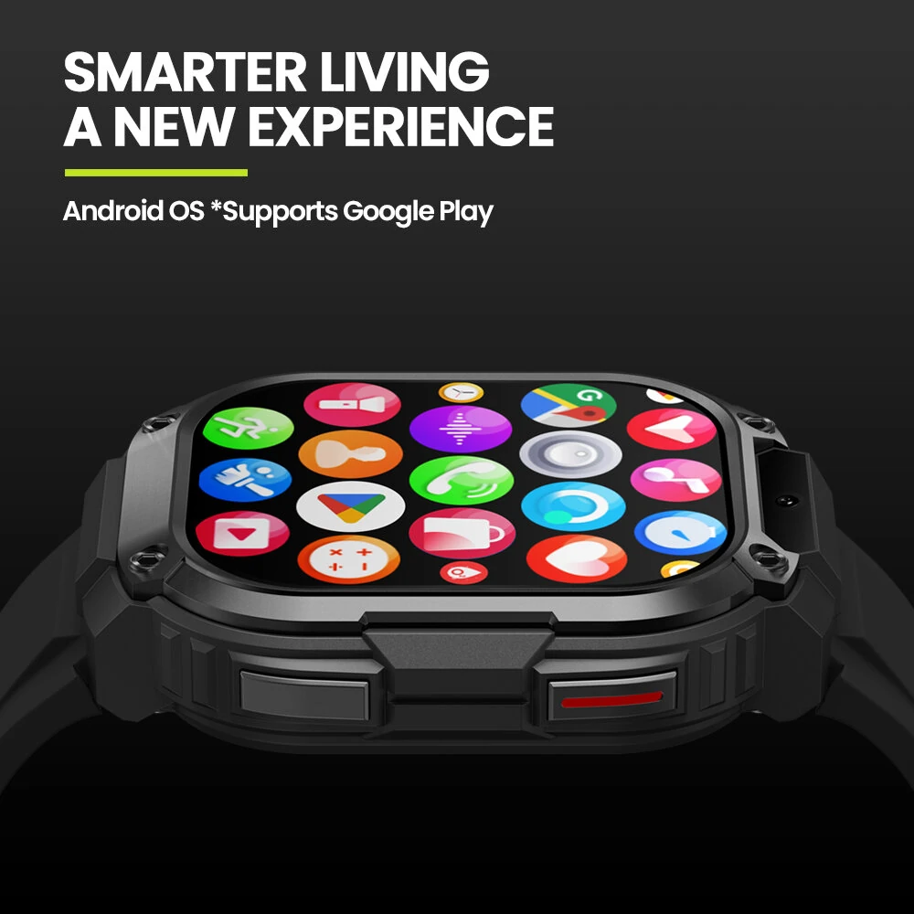 Zeblaze Thors SQ 4G GPS 2.13 inch AMOLED Google Play 2GB+16GB Front Camera Google Maps Android 8.1 Smart Watch Phone