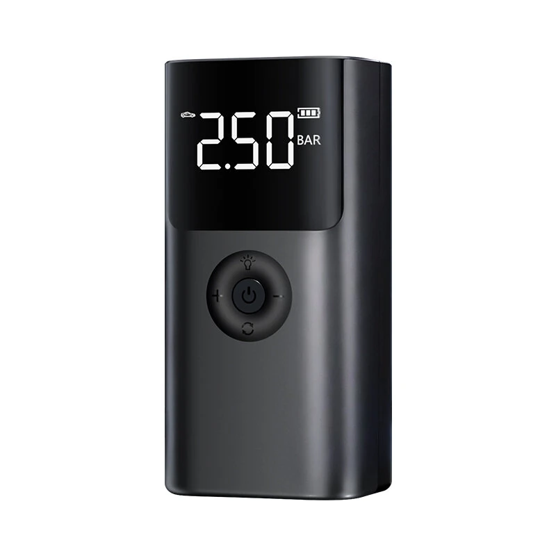 Portable Car Jump Starter Air Compressor Power Bank 12V Battery Booster Supports 8.0L Gas 6.5L Diesel LED Flashlight Tire Inflator USB Charging