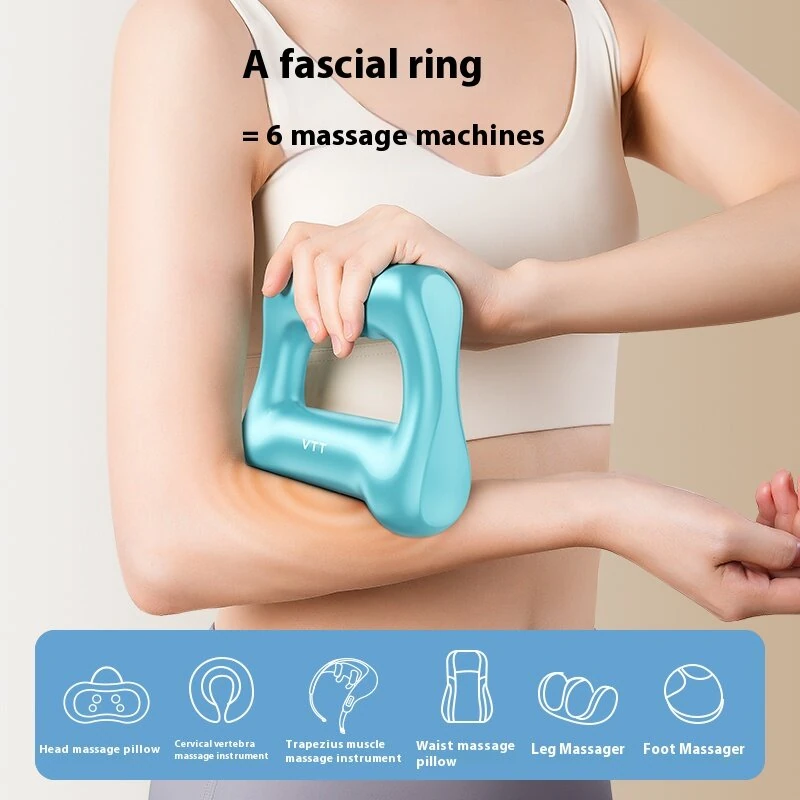 VTT Fascia Ring 5-speed Control Deep Tissue Massage Recovery & Pain Relief Home Gym Workout Injury Rehabilitation