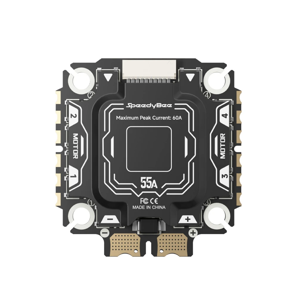 30.5x30.5mm SpeedyBee F405 V5 F4 Flight Controller with 5V 9V BEC Output OX32 55A 3-6S 4in1 BrushLess ESC Stack Support DJI O3 / O4 for RC Drone FPV Racing