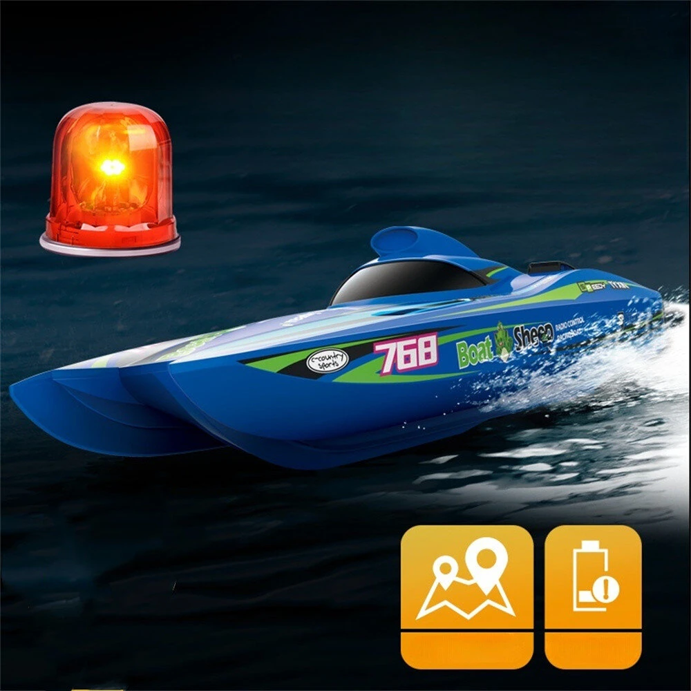 TY XIN 768 Brushless RTR 2.4G 30km/h RC Boat Jet Speedboat Water Cooling Waterproof Remote Control Ship High Speed Full Proportional Vehicles Models Toys