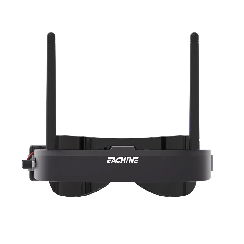 Eachine EV100 5.8G 72CH 720*540 FPV Goggles with Dual Antennas& Fan 18650 Battery Case For RC Drone