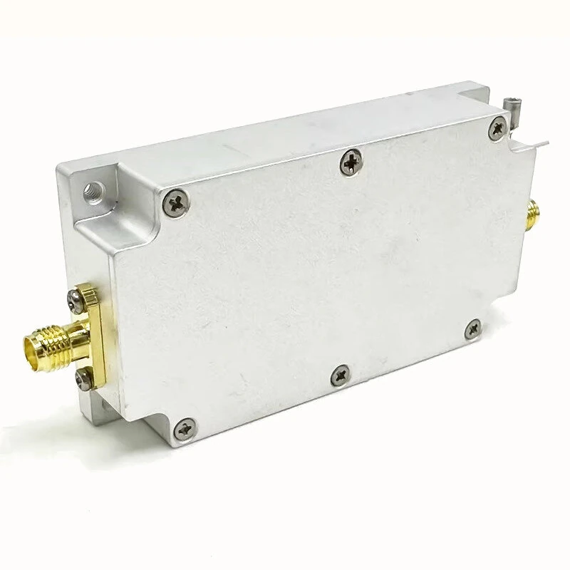 2.4GHz Microwave RF Power Amplifier Module 10W Output 40dB Gain High-Frequency Amplifier Board for Wireless Communication Systems