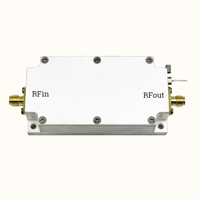 2.4GHz Microwave RF Power Amplifier Module 10W Output 40dB Gain High-Frequency Amplifier Board for Wireless Communication Systems
