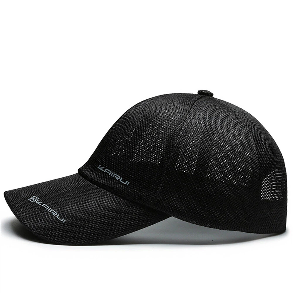 Spring Summer Breathable Mesh Baseball Caps for Men Women Outdoor Sports Fishing Driving Adjustable Casual Hats Sunscreen Hat