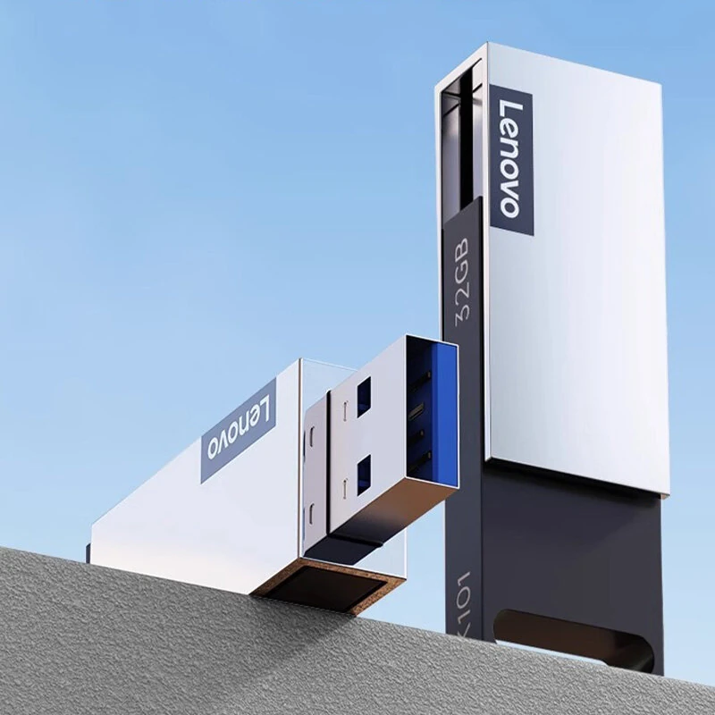 Lenovo k101 USB3.0 Flash Drive 128GB/64GB/32GB 130MB/S High Speed Metal Memory U Disk Pendrive Plug and Play