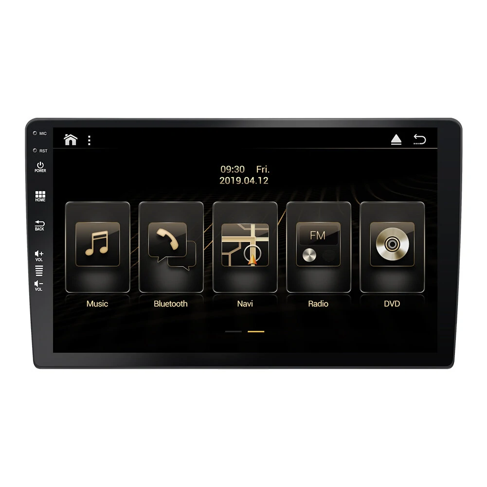 YUEHOO 9 Inch 2Din Car Central Control MP5 Player Touch Screen Panel Android 12 Operating System FM Stereo YH-D04