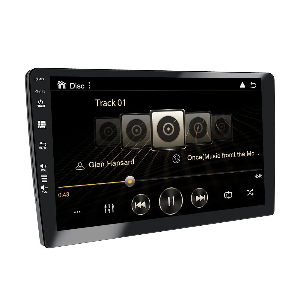 YUEHOO 9 Inch 2Din Car Central Control MP5 Player Touch Screen Panel Android 12 Operating System FM Stereo YH-D04