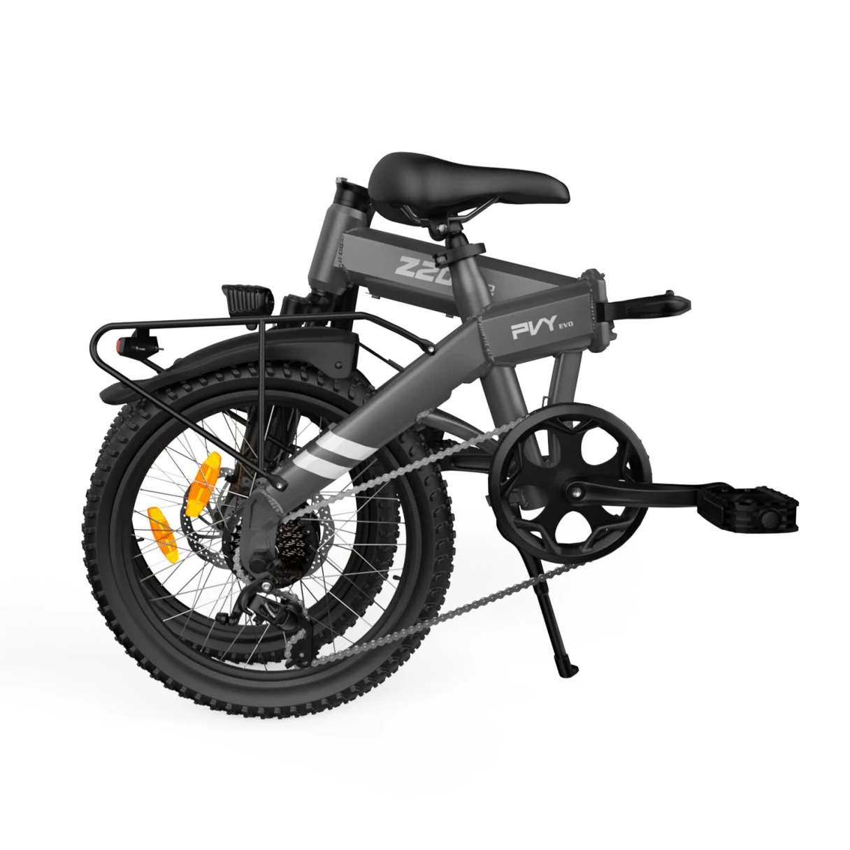 [EU Direct] PVY Z20 PRO EVO Electric Bike 36V 14.5AH Battery 250W Motor 20KM/H Max Speed 20inches Tires Torque Sensor 120KM Max Mileage 150KG Max Load Folding Electric Bicycle