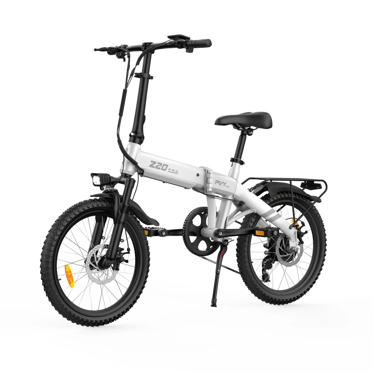 [EU Direct] PVY Z20 PRO EVO Electric Bike 36V 14.5AH Battery 250W Motor 20KM/H Max Speed 20inches Tires Torque Sensor 120KM Max Mileage 150KG Max Load Folding Electric Bicycle