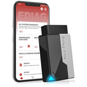 KINGBOLEN Ediag Elite Diagnostic Tool OBD2 Scanner bluetooth Full System Diagnostics Professional Automotive Tools 15 Maintenance Reset Services