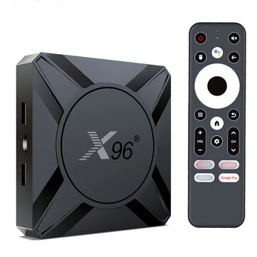 X96 M300 4G+32G Android 14.0 TV Box Amlogic S905X5M Quad-core Support 4K AI-SR Smart Video Streaming Media Player Support 2.4G/5G WiFi & BT5.X 1000M Set Top Box