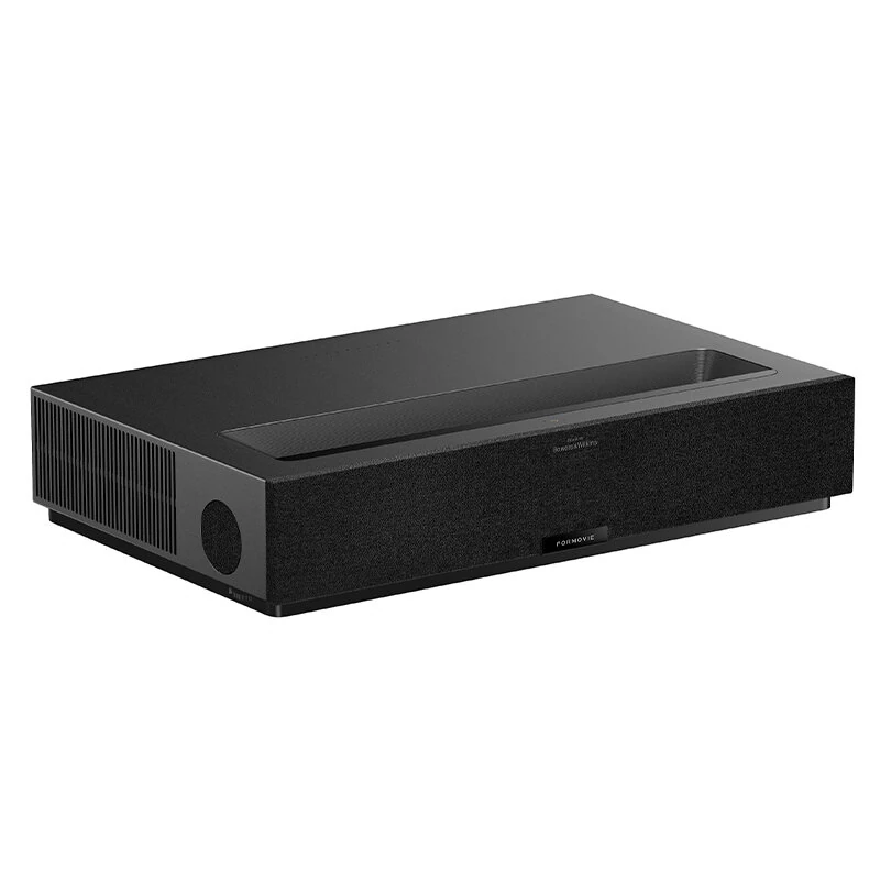[EU Direct] Formovie Theater Premium Laser 4K TV Ultra Short Throw Projector 2200 ISO Lumens Dolby Vision Built-in Dual Speakers Support 8-point Keystone Correction Motorized Focus WiFi6 BT5.0 Home Theater Google TV UST Projector