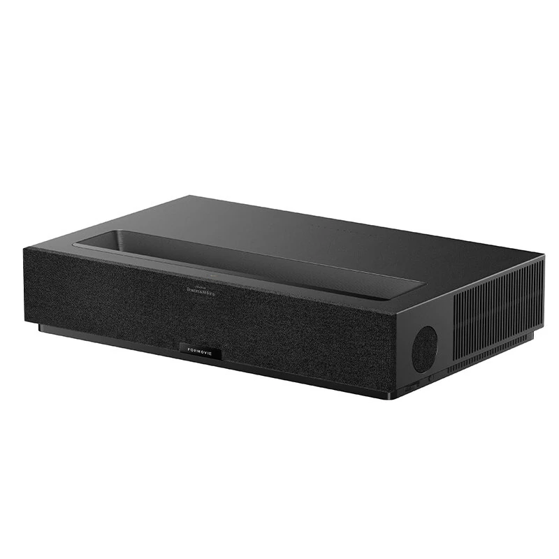 [EU Direct] Formovie Theater Premium Laser 4K TV Ultra Short Throw Projector 2200 ISO Lumens Dolby Vision Built-in Dual Speakers Support 8-point Keystone Correction Motorized Focus WiFi6 BT5.0 Home Theater Google TV UST Projector