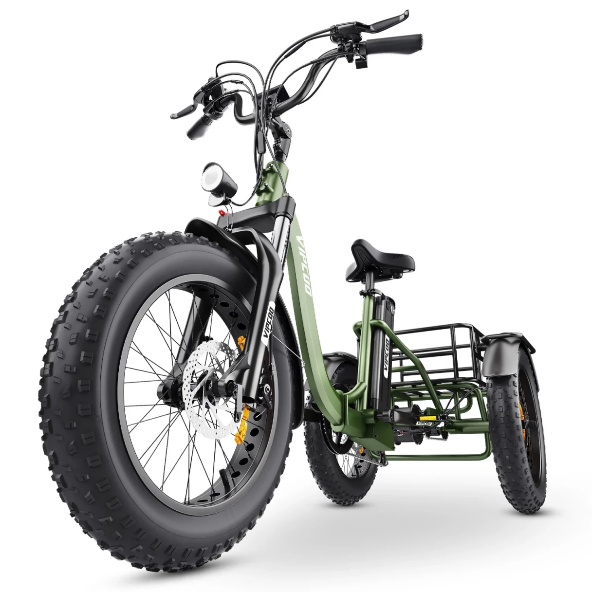[EU DIRECT] VIPCOO VC-ET1 Electric Tricycle Cargo 48V 20AH Battery 750W Motor Recommended Top Speed 25KM/H 20inches Tires 40-65KM Max Mileage 150KG Max Load Electric Bike
