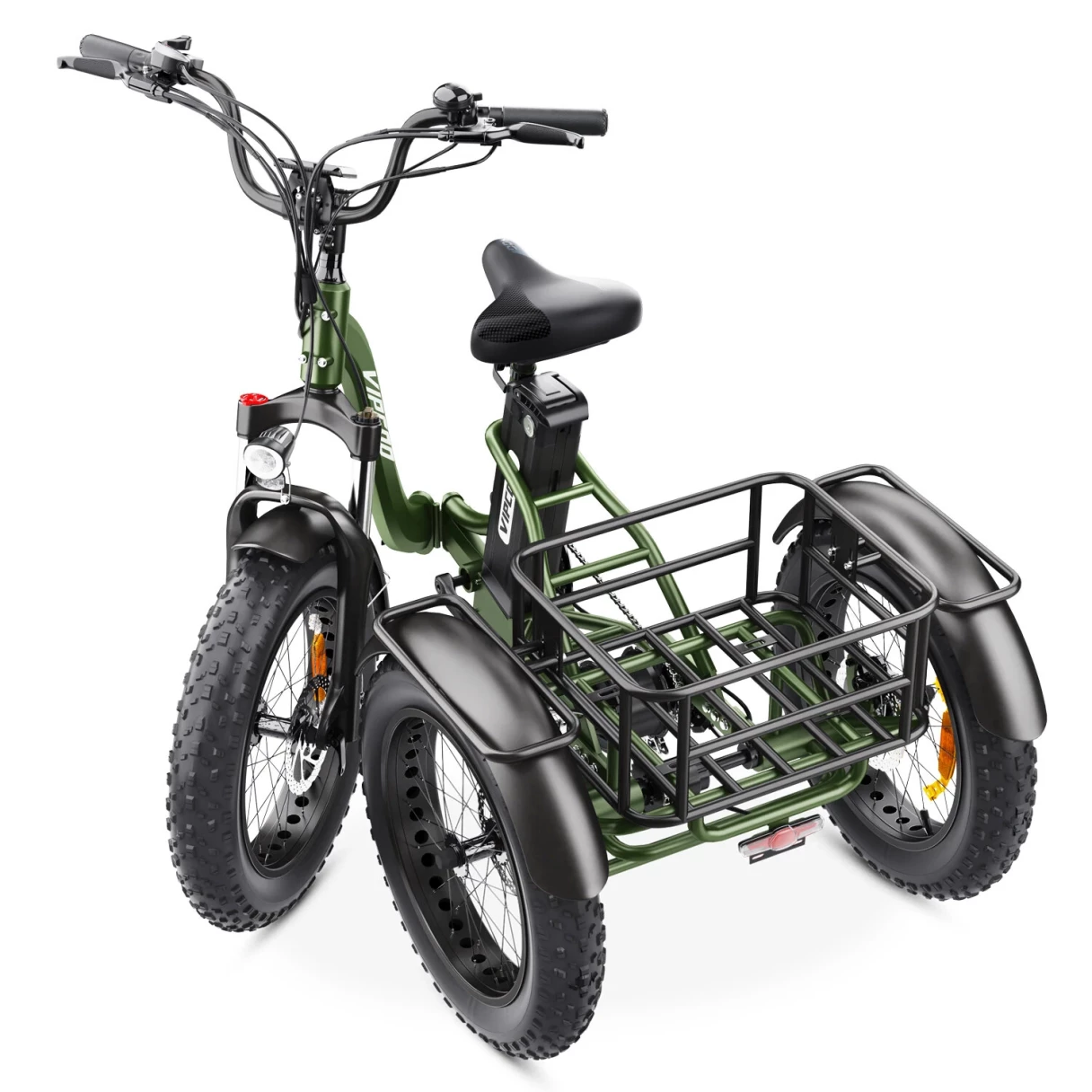 [EU DIRECT] VIPCOO VC-ET1 Electric Tricycle Cargo 48V 20AH Battery 750W Motor Recommended Top Speed 25KM/H 20inches Tires 40-65KM Max Mileage 150KG Max Load Electric Bike