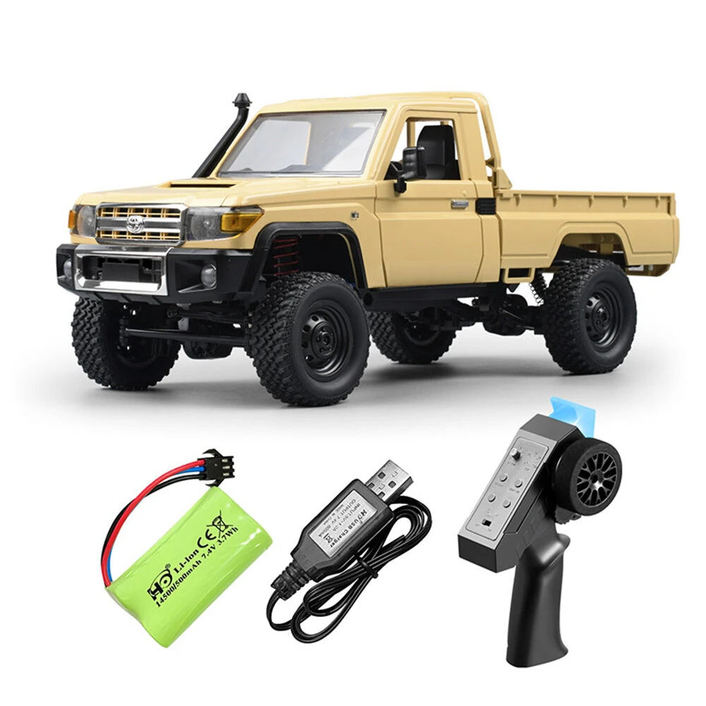 MNRC MN82 RTR 1/12 2.4G 4WD RC Car for TOYOTA Land Cruiser LC79 Rock Crawler LED Light Climbing Off-Road Truck Full Proportional Vehicles Models Toys