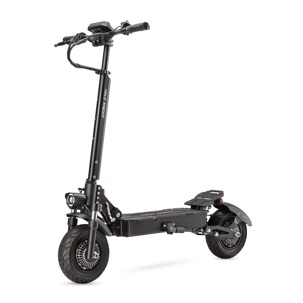 [EU DIRECT] HALO KNIGHT T104 2025 Version Electric Scooter 21Ah 52V 2400W Motor Recommended Top Speed 25KM/H 10 Inches Tire Electric Scooter 45km Mileage Max Load 120Kg