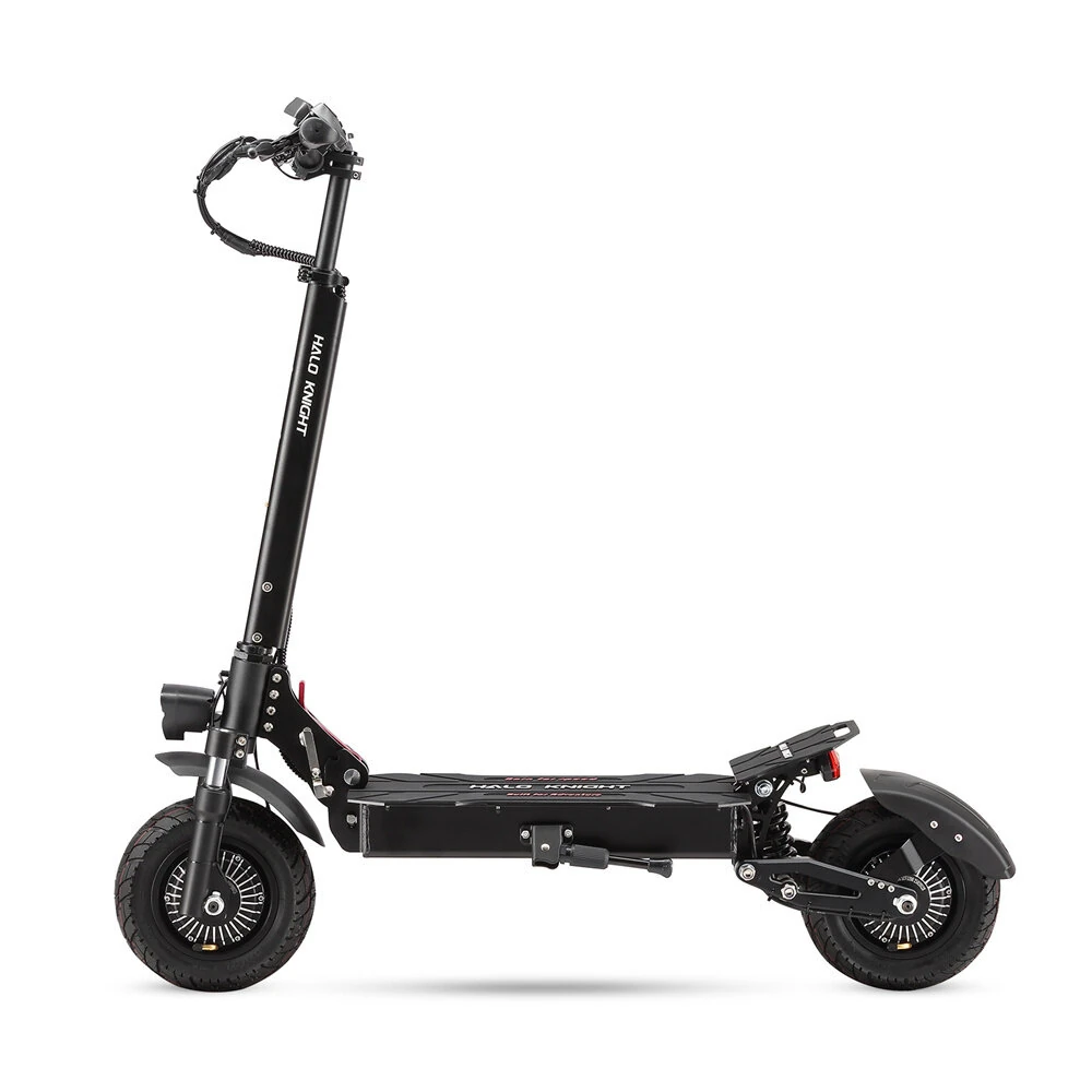 [EU DIRECT] HALO KNIGHT T104 2025 Version Electric Scooter 21Ah 52V 2400W Motor Recommended Top Speed 25KM/H 10 Inches Tire Electric Scooter 45km Mileage Max Load 120Kg