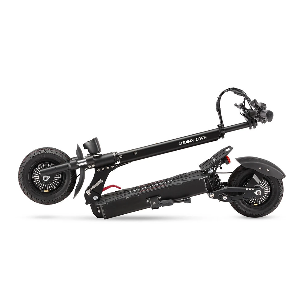 [EU DIRECT] HALO KNIGHT T104 2025 Version Electric Scooter 21Ah 52V 2400W Motor Recommended Top Speed 25KM/H 10 Inches Tire Electric Scooter 45km Mileage Max Load 120Kg