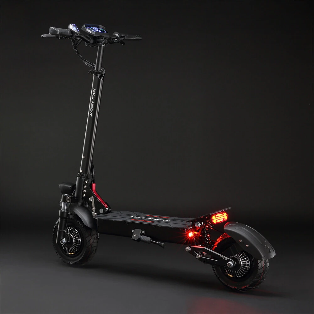 [EU DIRECT] HALO KNIGHT T104 2025 Version Electric Scooter 21Ah 52V 2400W Motor Recommended Top Speed 25KM/H 10 Inches Tire Electric Scooter 45km Mileage Max Load 120Kg