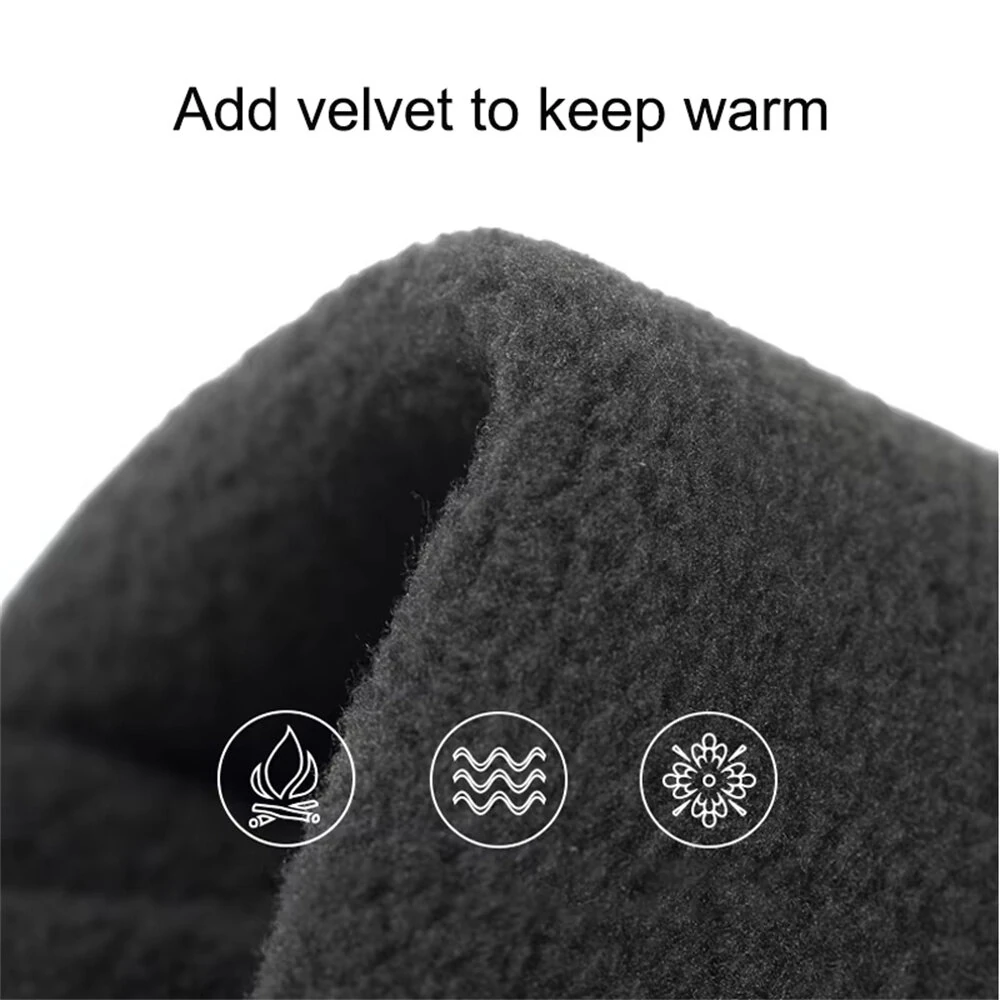 TENGOO Winter Outdoor Sports Cycling Gloves Windproof Waterproof Fleece Cold-Proof Ski Finger Touchscreen Non-Slip Motorcycle Gloves